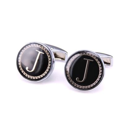 China High Quality Custom Cufflinks Stainless Steel Metal Cufflinks Fashion Brand Shiny Exquisite Copper Metal for sale