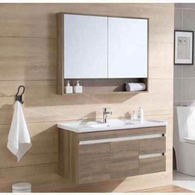 China Modern Modern Simple Type Bathroom Wonderful Furniture Vanity Cabinet Vanity Combo Ceramic MDF White CLASSIC Carton Box for sale