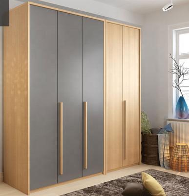 China Adjustable (other) China Manufacturer Direct Selling High Quality Bedroom Furniture Clothes Storage Melamine Wardrobe for sale