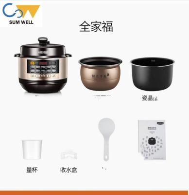 China Household Electric pressure cooker smart electric pressure cooker household rice cooker 5L for sale