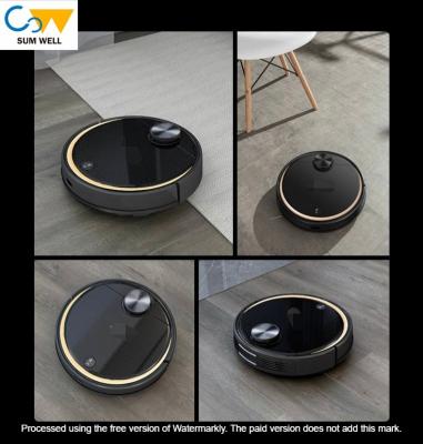 China Household Laser navigation, sweeping robot, sweeping and dragging, smart home obstacle avoidance, automatic vacuum cleaner USD 356 for sale