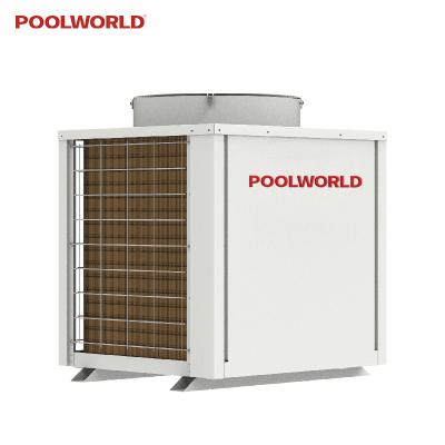 Cina POOL WORLD Outdoor Commercial Centralize Water Heater Warmepumpe Heat Pump Floor Swimming Pool Heatpump in vendita