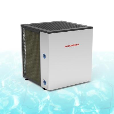 中国 Full outdoor industrial ducted pool air source r32 heat pump for home swimming pool heating and cooling 販売のため