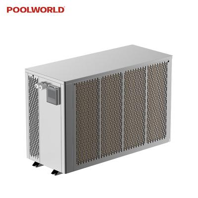 China Outdoor Inverter Heating And Cooling Air Sourced DC Pool Heat Pump For Euro for sale