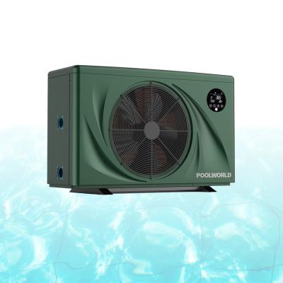 China Pool Outdoor World High Quality ABS Enclosing R32 Full Inverter Swimming Pool Heat Pump Swimming Pool Water Heater for sale