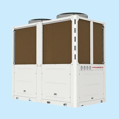 China Easy Install POOL WORLD High Efficiency Electric Water Heater A High Temperature Air Source Heat Pump for sale