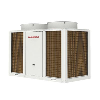 China Easy Install POOL WORLD Heatpump Heatrecovery 105 KW Low Temperature and Hot Water Heater Heat Pump Ducted à venda