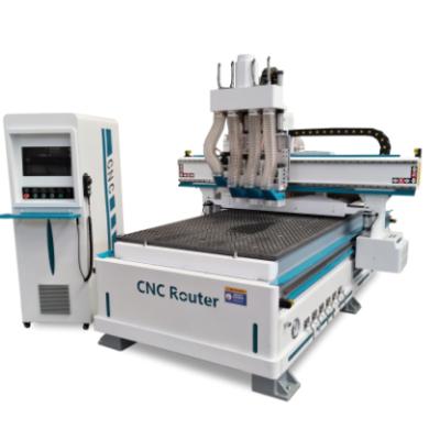 China Hotels New Arrival 3D Hotels ATC 2021 1325 1530 2030 2040 Linear Wood CNC Router Machine For Solidwood Aluminum MDF Alucobond PVC Working for sale