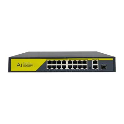 China POE OEM 4 Port Uncontrollable Ethernet 8 16 PoE Switch Support 10/100M Network SFP for sale