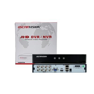 China High Quality TVI 5MP H 265 4 8 16 Channel DVR Digital VCR Camera DVR 1 SATA 6T Storage Audio Compression Rohs HDD FPS 7708 for sale