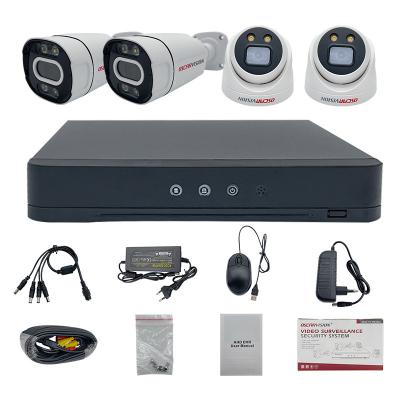 China NIGHT VISION OSCARVISION 4 Channels AHD TVI CVI DVR Kits 2mp with XVI Security Camera 1080p CCTV Camera UTC for sale