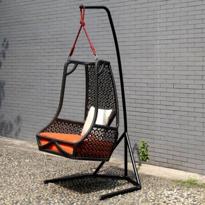 China Outdoor Playground Swing Set With Modern Rattan Luxury Swing for Children Aged 8 Years for sale