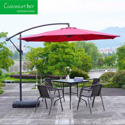 China Hotel Outdoor Umbrella Customized Garden Parasol for Modern Outdoor Furniture for sale