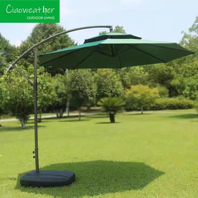 China Uplion Popular Parasol de exterior fuerte Cantilever Paraguas de jardín de sol en color personalizado en venta