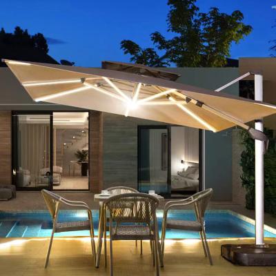 China Customized Color Modern Outdoor Furniture Garden Patio Umbrella for Hotel and Restaurant for sale