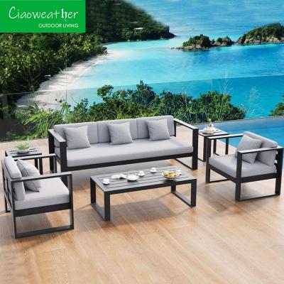 China Outdoor Garden Patio Furniture with Cushion Covers Hotel Restaurant Banquet Home Coffee for sale