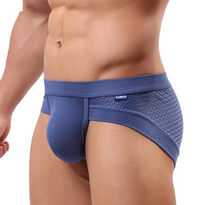 China OEM Antibacterial Manufacturing Bamboo Boxer Briefs Elastic Mens Briefs Underwear Briefs For Men for sale