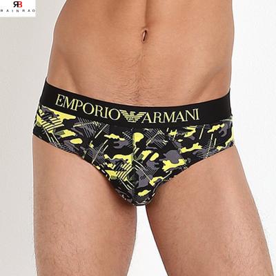 China Antibacterial Top Quality Custom Printed Mens Briefs Organic Cotton Mens Briefs Funny Mens Underwear for sale