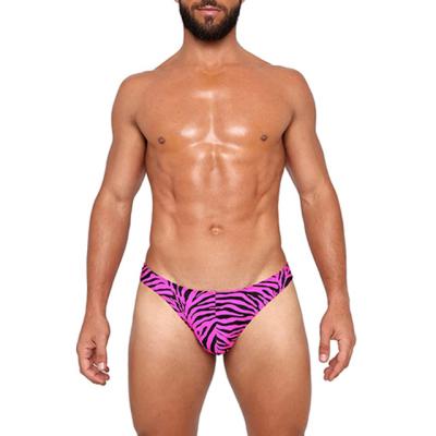 China OEM Factory Cheap High Quality Men's Bikini Gay Men's Thong Swimsuit Custom Extra Large Size Breathable Swimwear for sale