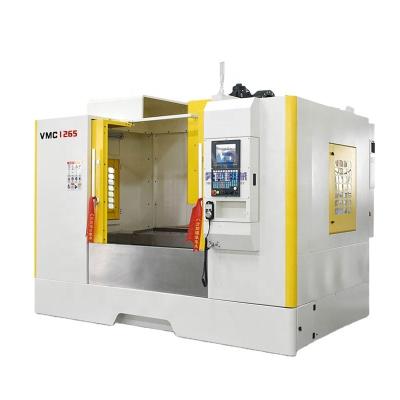 China Garment Shops 3 Axis VMC 1265 Mini Vertical CNC Milling Machine Machining Center Machining Center KND Controller for sale