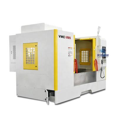 China Garment Shops China Factory Direct Sales VMC 1265 CNC Metal Milling Machine 4 Axis Vertical Machining Centers for sale