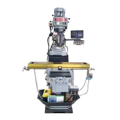 China Machinery repair shops the most popular universal turret milling machine for factory workshop equipment X6325 for sale