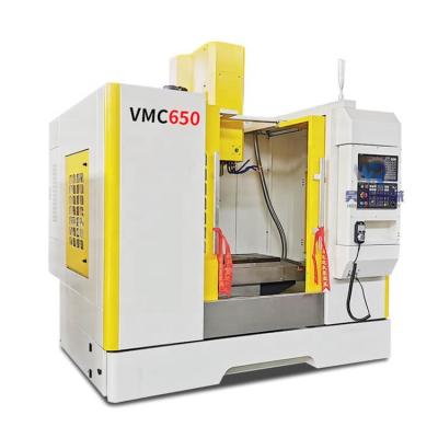 China Building Material Shops Honest Vertical CNC Metal Machining Center Vmc650 3 Axis CNC Milling Machine for sale