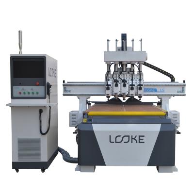 China Hotels Multifunction 1325 Woodworking CNC Router 3d Wood Carving With Quick Tool Change for sale