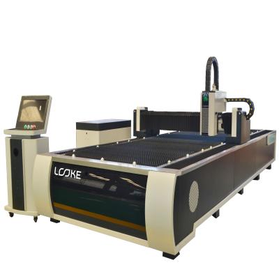 China 1000W CNC Fiber Laser Cutting Machine Raycus Laser Power High Efficient Laser CUT 3015 4015 for sale