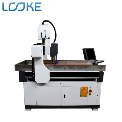 China Hotels Mini DIY Router Metal Engraving Machines Desktop CNC Kit 3 Axis For PVC PCB Metal Aluminum Copper for sale