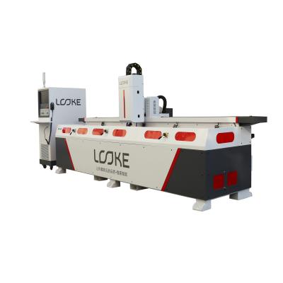 China Hotels L 3000*200mm Wine Glass Cabinet Making Equipment Engraving Drilling And Milling Machine For Door Lock CNC Router for sale