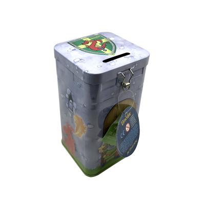 China Wholesale High Quality Children Drinking Dollar Coin Bank, Money Cash Tin Box for sale