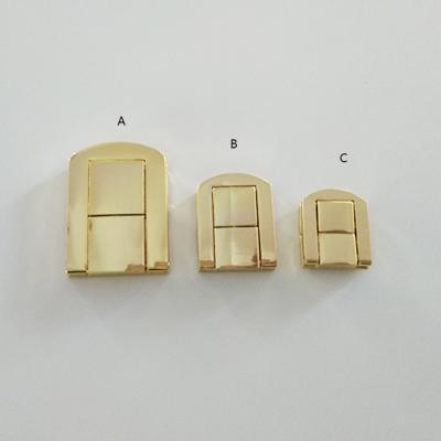 China Mini Box Factory Gift Box Small Lock Jewelry Box Latch Fashion Metal Lock For Wooden Box for sale