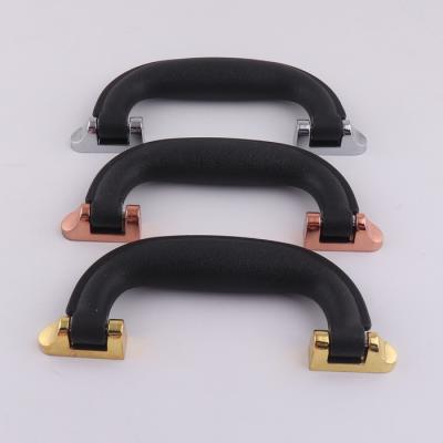 China Wholesale Black Plastic Luggage Handle Factory Wooden Box Case Handle for sale