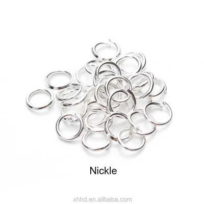 China Decoration Price Jewelry Findings Cheap Metal Colored Ring Jump Ring Split Ring for sale