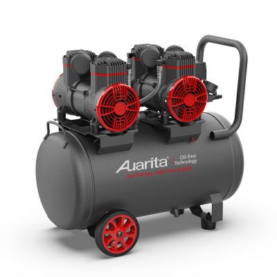 China China Best Low Price Air Compressor 220V or 110V Oil Free Silent OEM Oil Free Compressor for sale