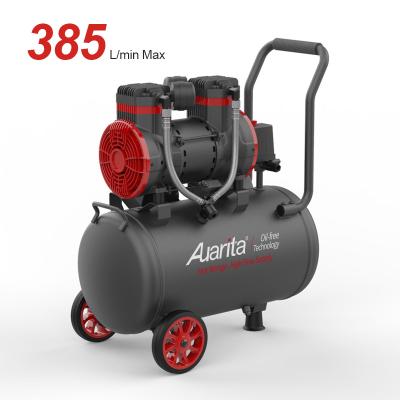 China Custom Made OEM China Air Compressor Color And Logo Oil Free AC Oil Free Air Compressor for sale