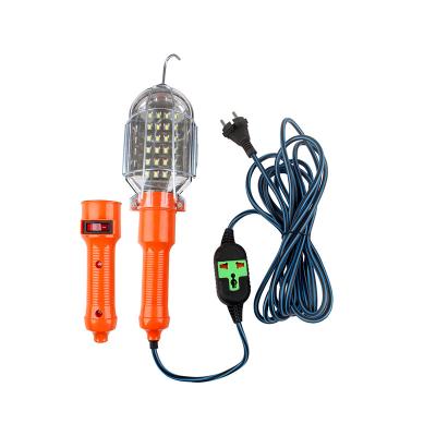 China 0.3mm2 LED Light With Plug Work Lamp 230V 5M Power Cable Portable Working Light Work Light for sale