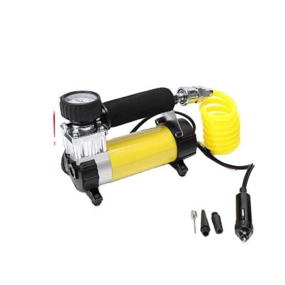 China DC 12V Mini Car Air Compressor Portable Oil Free Tire Inflator Mini Car Air Compressor for sale