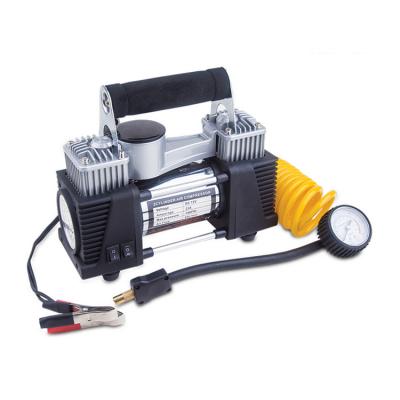 China OIL-LESS Car Air Compressor 12v Auto Tire Inflation Machine for sale