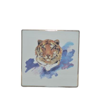 China Wholesale Ceramic Making Ring Holder Jewelry Tray Ceramic Dish for sale