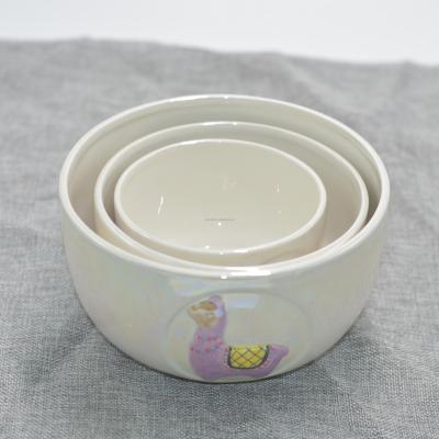 China Wholesale Customized Modern Porcelain Ceramic Bowl Sizes Salad Bowl Ceramic Bowl for sale