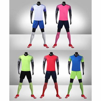 China China factory sale custom logo sports soccer sets casual training men's breathable suit for sale