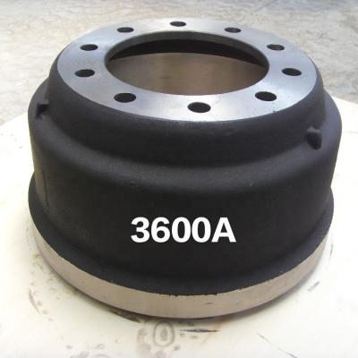 China HT250 3600A brake drum for sale the parts tambor del freno semi trailer for sale