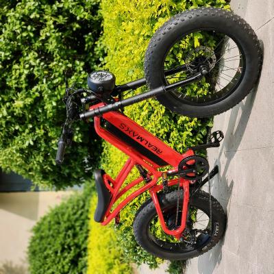 China New Design 1000W 20Ah Aluminum Alloy REALMAXS MA-20 Rear Motor High Speed ​​Folding Electric Bike For Factory Direct for sale