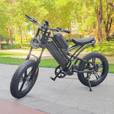 China Best Quality 750W 16Ah Alloy Electric Bike Motor Aluminum REALMAXS MA-20 Unisex Bike Made in China for sale