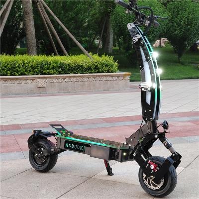 China ANDUUK Best 60V 8000W 100 km Hot Selling Unisex Electric Adult Two Wheel Long Distance Scooter Made in China for sale