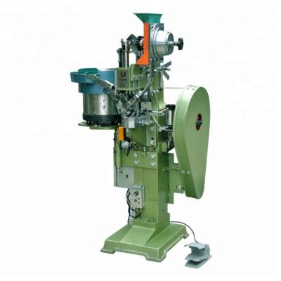 China Factory Price Auto Feeding Shoe V Hook Button Riveting Machine for sale