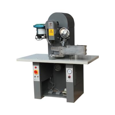 China Factory JZ-989HN2-1 Automatic Shoe Lace Hook Button / Loop Riveting Machine for sale