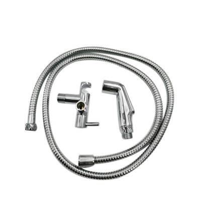 China HaoEhhl OEM/ODM Contemporary Wholesale Latest High Quality ABS Spout 304 Stainless Steel Hose Plastic Bidet Kits for sale